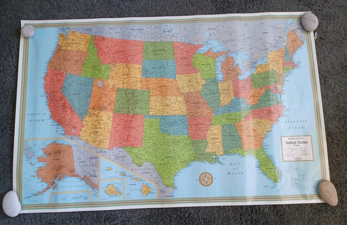 Rand McNally & Co. Antique World Wall Maps for sale | eBay