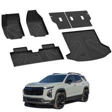 LASFIT Floor Mat for 2025 2026 Chevy Equinox / GMC Terrain Cargo Mat All Weather