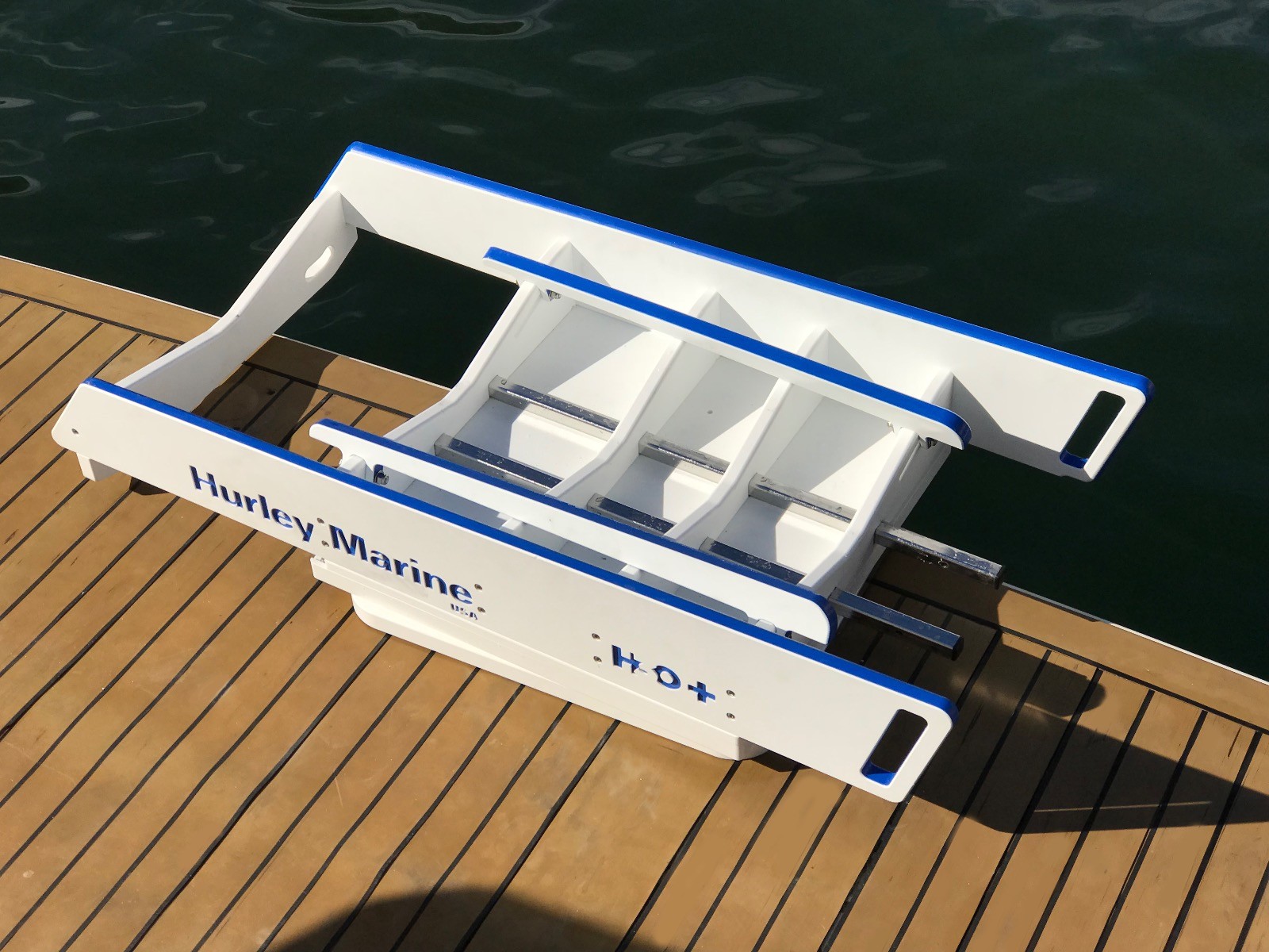 HURLEY H3O+ Plus DAVIT Davits Inflatable Dinghy Rib Boat Lift Chock