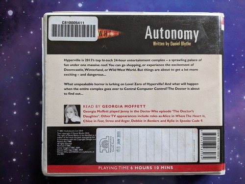 Doctor Who Autonomy Chivers Audio Book BBC Audiobooks 6 CD Set Rare - Picture 3 of 11
