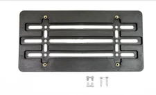 License Plate Tag Holder Mount Relocator Adapter Bumper Kit Bracket for MASERATI