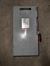 Westinghouse HFN261 30A 600V Heavy Duty Safety Switch Type 1