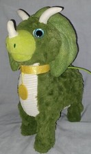 Makers Mark Walking Sound Dinosaur Triceratops Plush Toy Collectible WORKS 