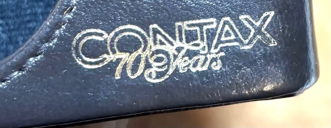 MINT】CONTAX T3 Leather Half Case 70th Anniversary Model （Dark