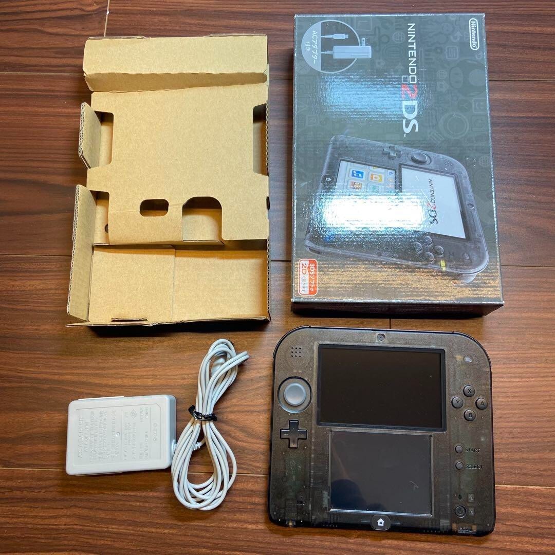 ニンテンドー2DS 本体 クリアブラック 1907