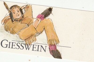 GIESSWEIN Aufkleber - Sticker Sammler Vintage