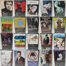 New Wave / Synth-Pop / Electro-Pop Rock MULTI-LISTING Music Cassette Tapes