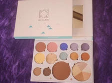 Ofra Pro Full Face Palette Free Spirit 14 Powder Shades Contour Eyeshadow Blush