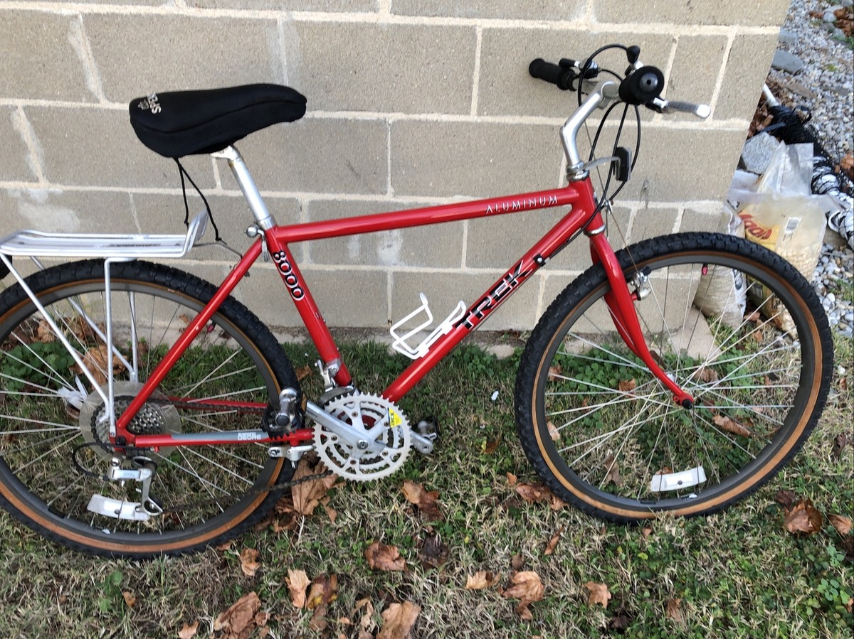 Trek 8000 made in USA vintage mountain bike Easton T7 Shimano