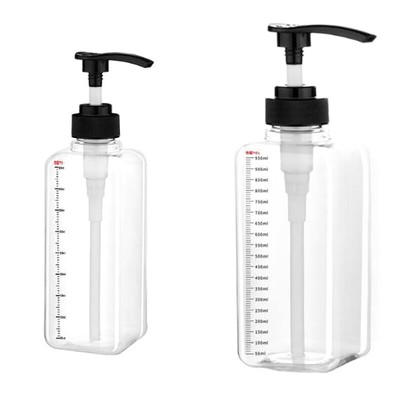 Coffee Syrup Bee Drip Pump Dispenser Set with Scale Honey Jar Container Kitchen