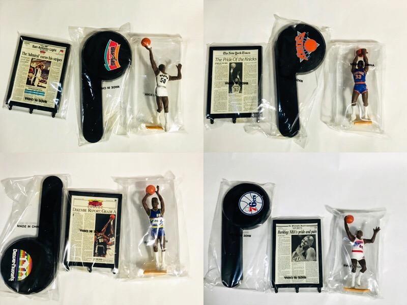 貴重】8体セット NBA バスケットボールフィギア 1992 Kenner 8