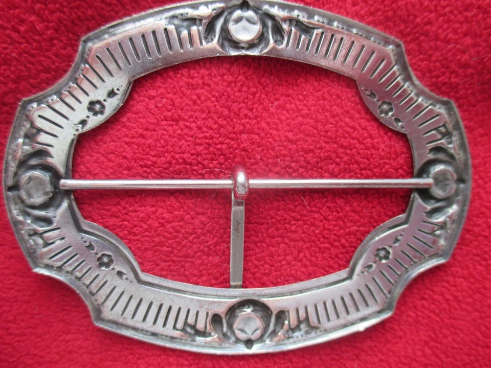 BOUCLE DE CEINTURE ANCIENNE . - Photo 4/4