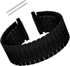 Blekon Stainless Steel Stretch Watch Band 16-23mm Lug No-Clasp Strap