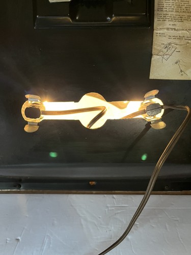 Vintage Camel Lights Cigarette Light Up Mirror Sign21”x15”x5.5” - Picture 6 of 6