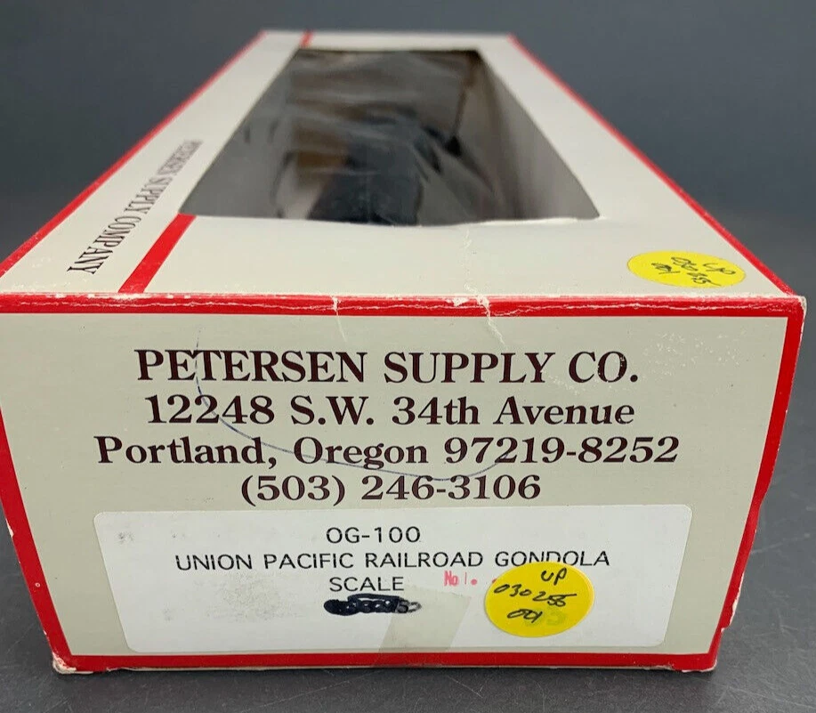 O Gauge Petersen / Weaver 52’ 6” Steel Gondola Union Pacific #30255 NIB O2541 - Image 2 of 4