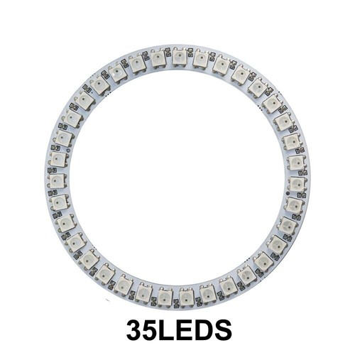 WS2812B 8/16/24/35/45Leds Pixel SP110E Controller Kit Ring Individul Addressabie - Picture 18 of 31