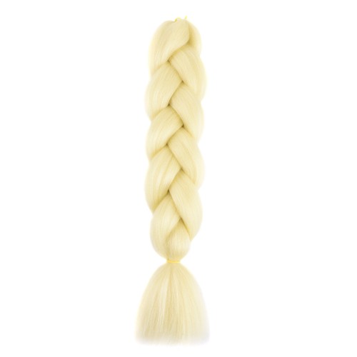 Peluca trenzas unisex de 60 cm moda pelucas de seda de alta temperatura trenzas postizos para el cabello 3 piezas - Imagen 18 de 48