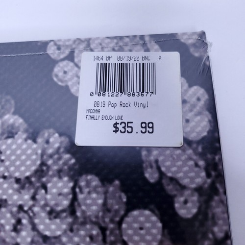 Madonna Finally Enough Love Vinyl Record LP Vinyl Record Sealed - Picture 4 of 6