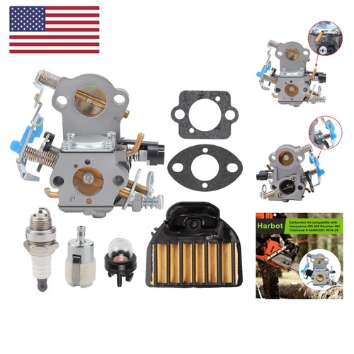 455 Rancher Carburetor For Husqvarna 455 460 460 Rancher 461 455 E Gas - Foto 3