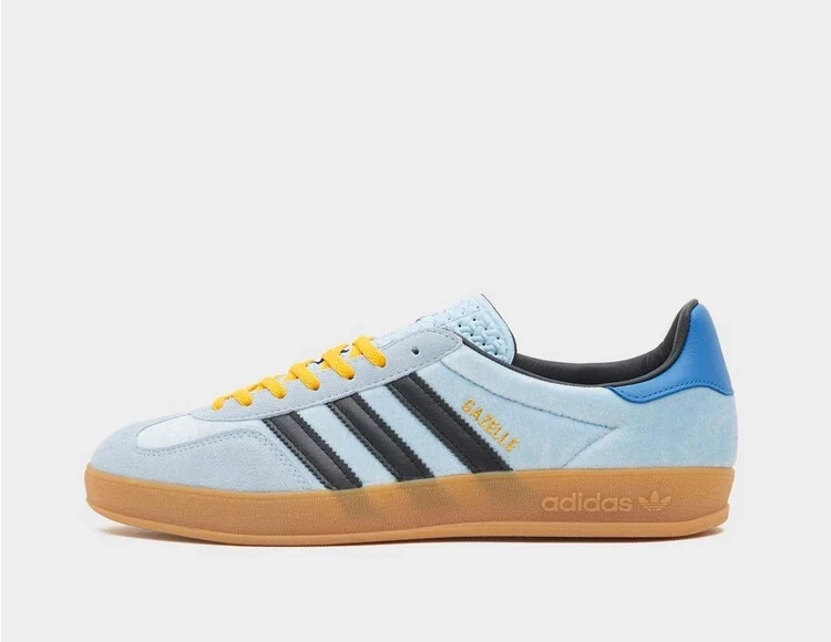 Adidas Originals Men's Gazelle Indoor Shoes in Blue