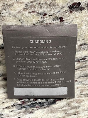 Counter-Strike:GO (CS:GO) シリーズ 2 純正ピン未開封 CSGO Series 2 Collectible Pin - Guardian 2 - Physical Pin