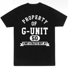 50 Cent Property of G-Unit T Shirt black shirt Unisex All sizes S-5Xl JM466