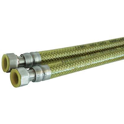 Sicurezza Gas Casa: Tubo Flessibile Parigi Supergas 100cm Inox FF 1/2
