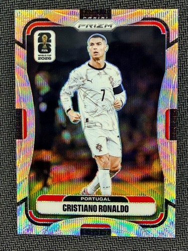 2026 Panini Prizm FIFA World Cup Wave Prizm Cristiano Ronaldo Portugal #367