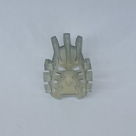 2002 Lego Bionicle 44814 Mask Avohkii Kanohi Mask Glitter Translucent Clear 