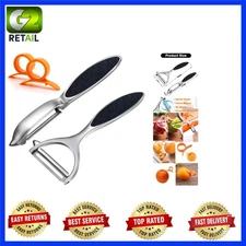 Lightweight and Efficient Kitchen Peeler Set - Perfect for Orange, Potato & More