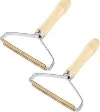 2 Pack Manual Clothes Hair Removal Razor, Portable Agent, Fuzz Shaver, Lint... 