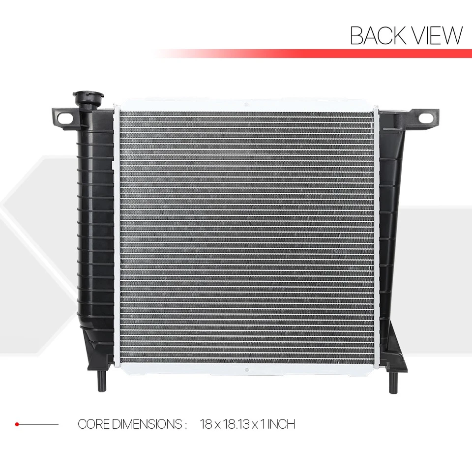 Aluminum Core Radiator OE Replacement for 85-94 Ford/Mazda Ranger/B2300 dpi-1062 - Image 3 of 4