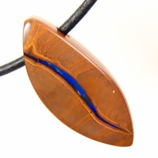 38.9c AUSSIE QUEENSLAND SURF BOULDER OPAL SIDE DRILLED PENDANT OCA18893