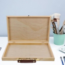 Holz Künstlerbedarf Kiste Transportbox Elegant Künstler Werkzeugkiste Organizer
