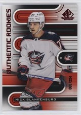 2022 Upper Deck SP Game Used Authentic Rookies Red 65/224 Nick Blankenburg 10bd