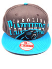 Carolina Panthers NFL New Era 9Fifty Snapback Hat Cap Blue & Black