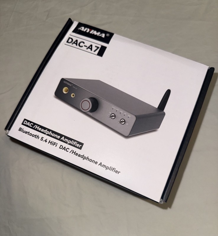 AIYIMA DAC-A7 All-in-one Headphone Amp & DAC | ES9038Q2M with Bluetooth 5.4 LDAC