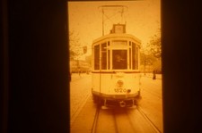 Original alte Dia 3 x Dresden Strassenbahn ,, Hecht " mit bezeichnet Loschwitz !