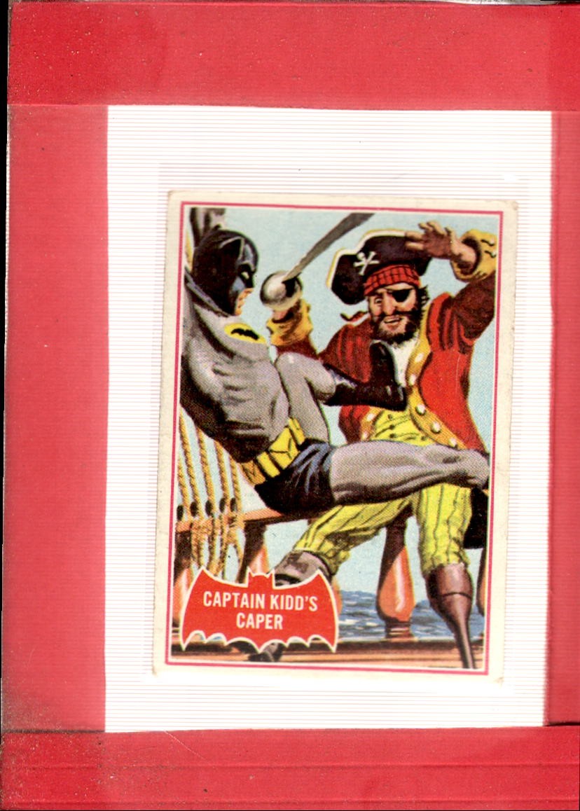 キャプテン 1～15 1966 Topps Batman A Series Red Bat #32 Captain Kidd's Caper