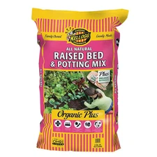 Organic Raised Bed and Potting Mix, All Natural Premium Soil 2 Cu. Ft., OMRI Lis