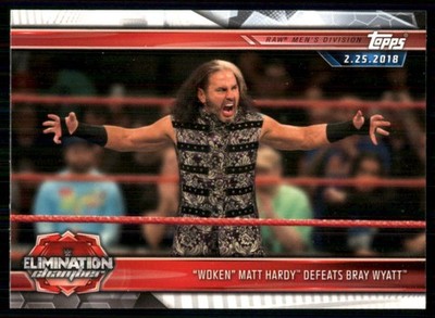 2019 Topps WWE Road to Wrestlemania #100 ''Woken'' Matt Hardy  53902