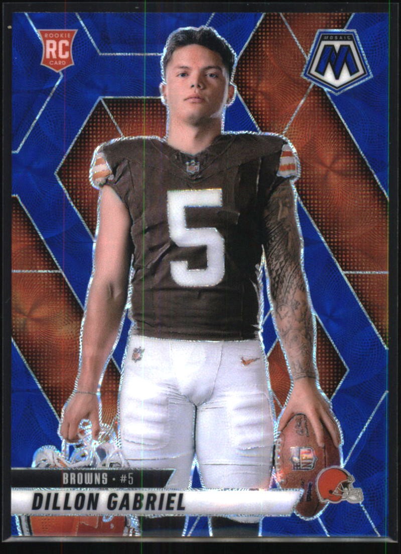 2025 Panini Mosaic #277 Dillon Gabriel Blue Scope