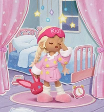 POP MART x Lil Peach Riot Sleepover Series Poppy-Yawn Confirmed Figure