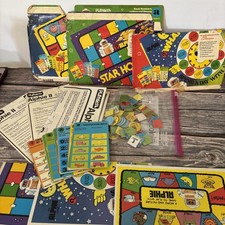 80 s Playskool Alphie II Robot Lot Of 15 Cards Instructions 3 Game Boards More