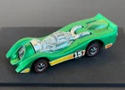 Vintage Hot Wheels Redline 1971 Green Jet Threat - All Orig., ELITE & COMPLETE!