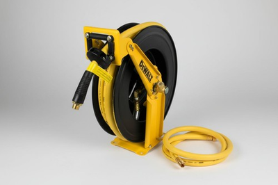 #ad #ad DEWALT Double Arm Auto Retracting Air Hose Reel 1 2quot; x 50 ft. Oil Kink Resistant $189.95