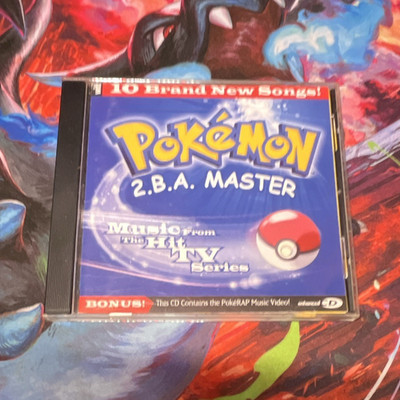 Pokémon 2.B.A. Master Music CD Compilation Pikachu Animation 1999 TV Series