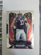 2021 Panini Prizm Draft Picks - All-American Micah Parsons #188 Silver Prizm...