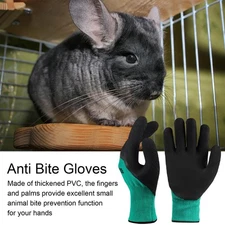 Training Anti-Bite Gloves Animal Handling Chew Protective Gloves Dog Cat Parrot