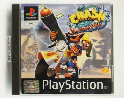 Crash Bandicoot 3 Warped sony playstation 1 2 3 one ps1 ps2 ps3 pal - - Photo 1/4